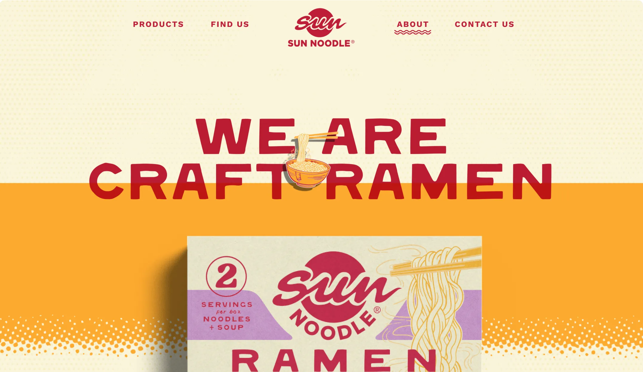 Featured image for Drawn Agency // Sun Noodle