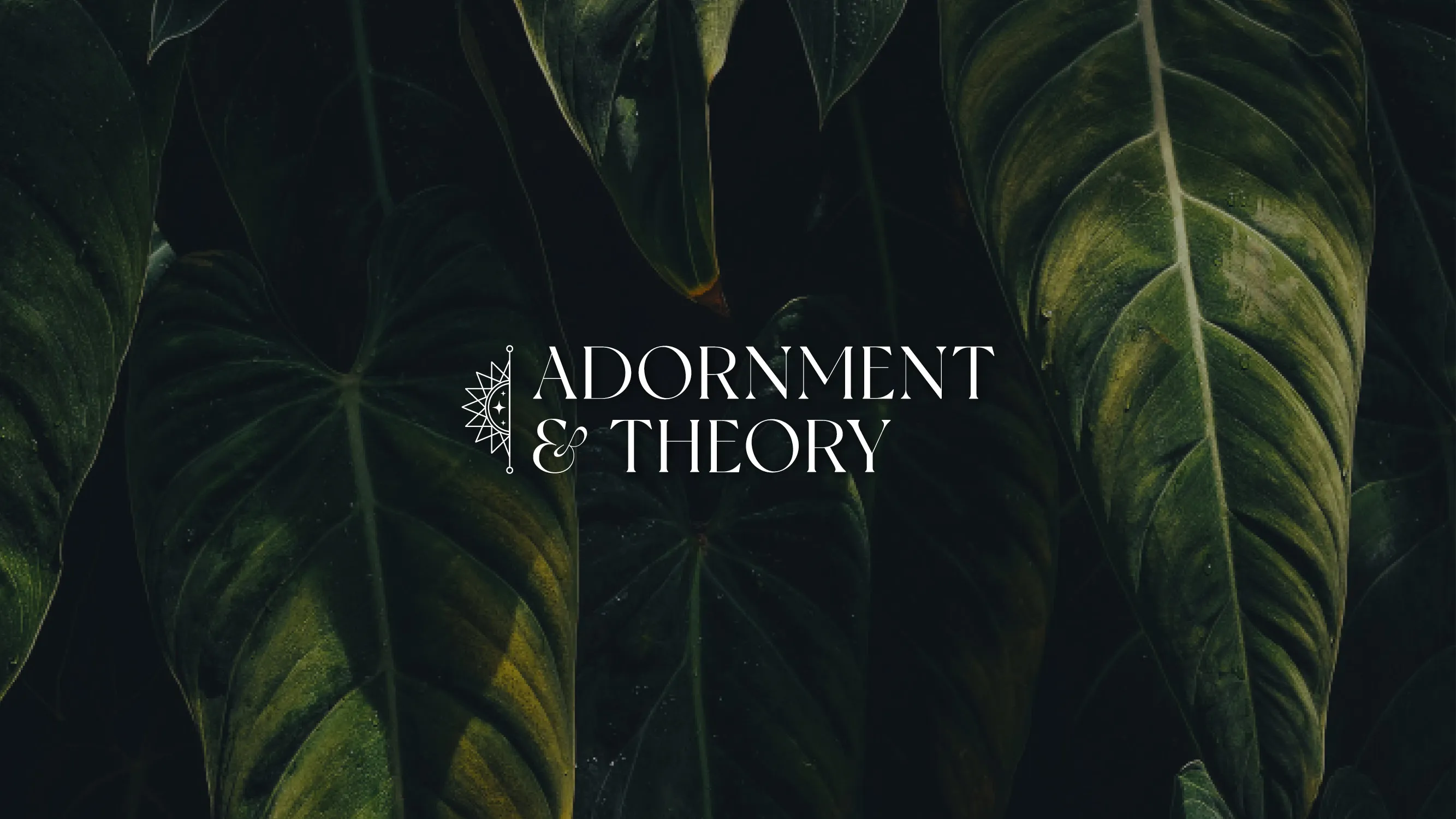 Cover image for Adornment + Theory